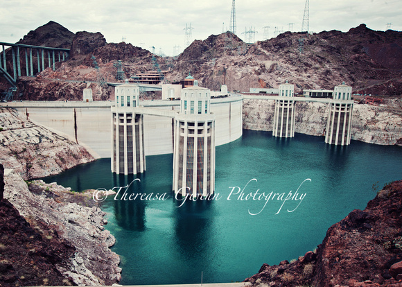 Hoover Dam Backside